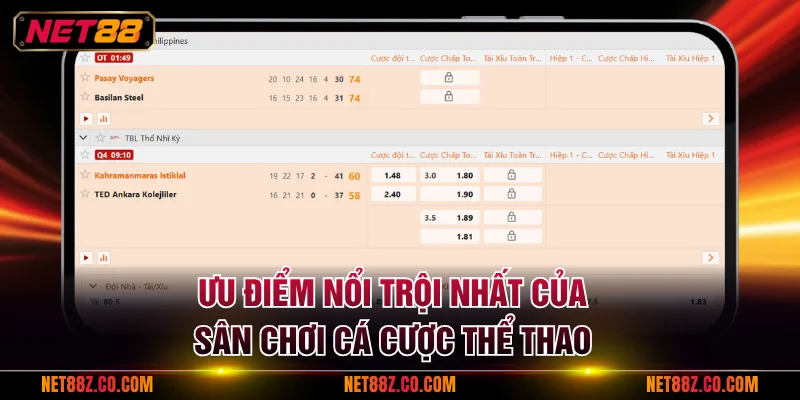 Ưu điểm nổi trội nhất của sân chơi cá cược thể thao